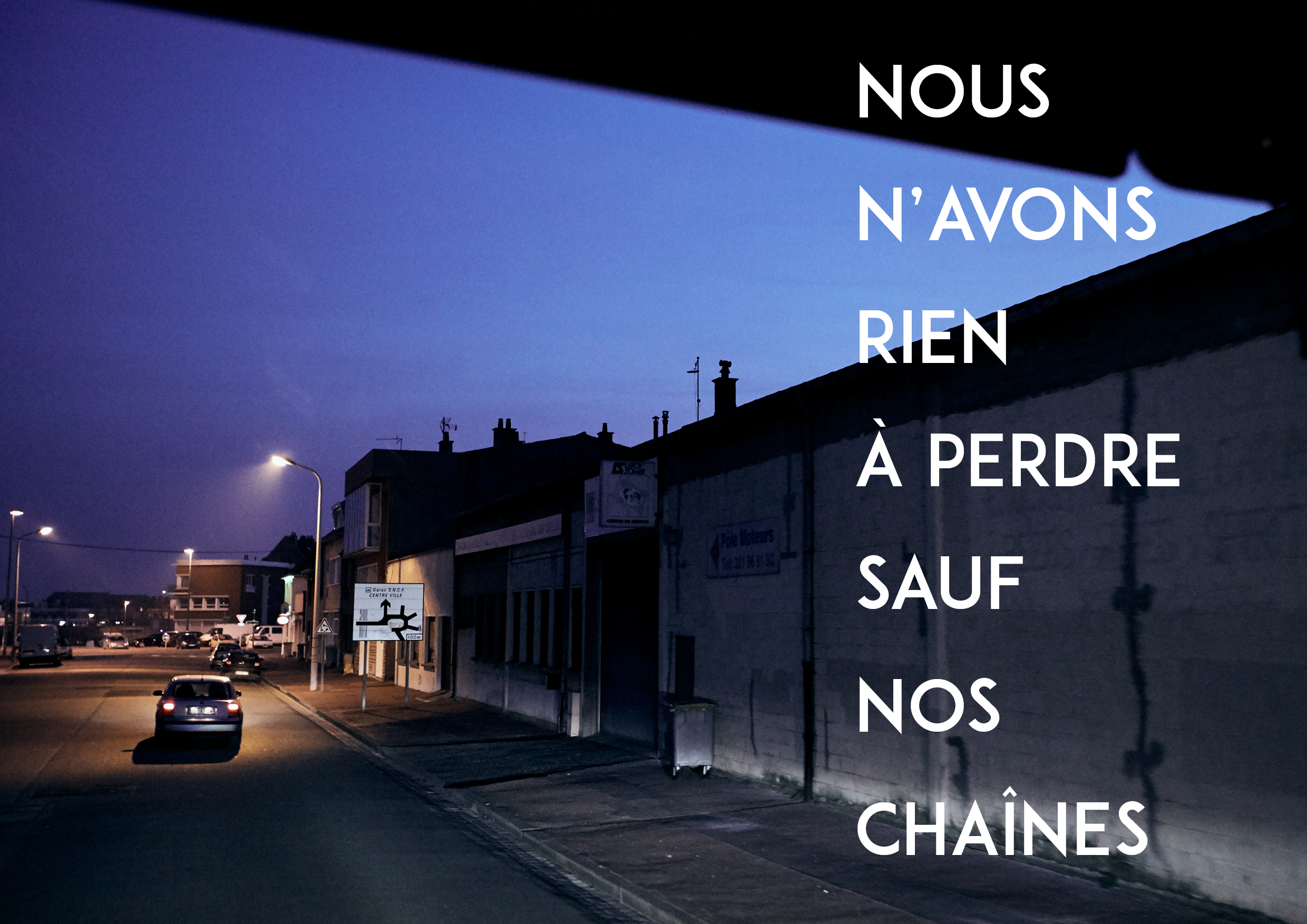 l. Un autre regard sur Calais is a documentary photography project by Giovanni Ambrosio