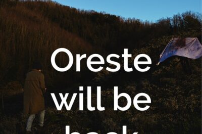 Oreste will be back digital press packs