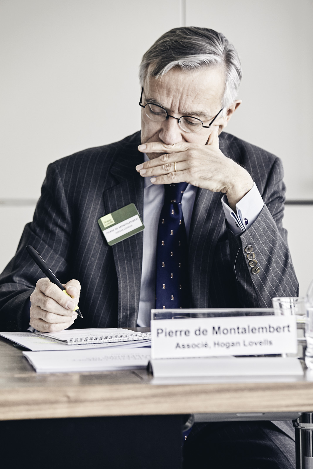 Concurrences Journal Paris : lawyers talks and seminars in Paris. Giovanni Ambrosio Corporate photography