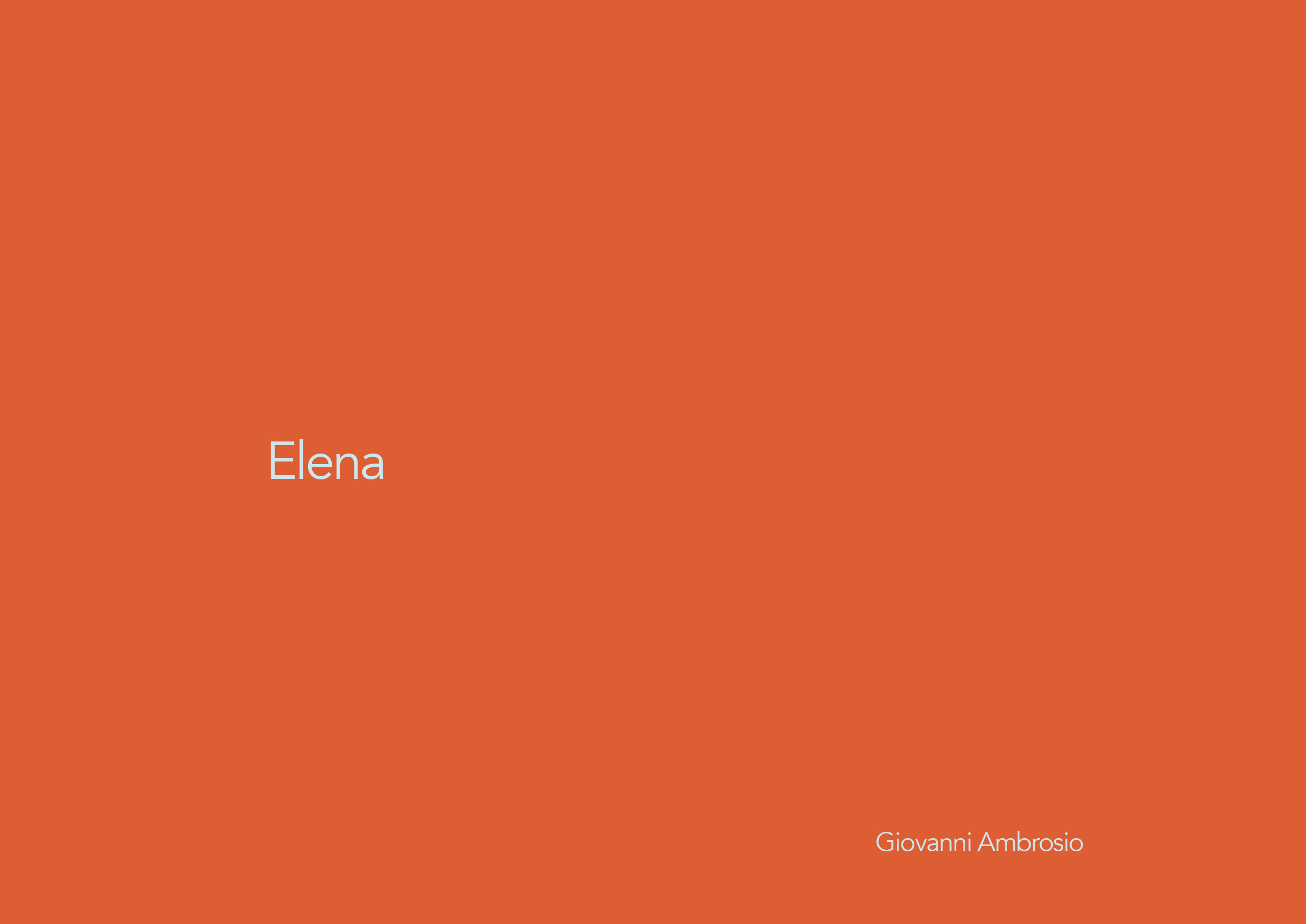 Elena – Portraits